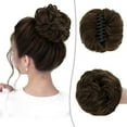 thumbnail image 3 of Pince à Cheveux Chignon Ondulé Extensions de Cheveux Synthétiques Chignon Décoiffé, 3 of 7