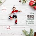 thumbnail image 3 of Personalized Soccer Christmas Ornaments 2023 - Fast & Free 24h Customization – Guy Soccer Player Christmas Decorations with Name - Comes Gift-Wrapped – Unique Sports Souvenir, 3 of 5