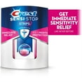 Crest SensiStop Tooth Sensitivity Relief Strips, 12 ea