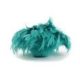 thumbnail image 2 of Zucker Feather Products Strung Rooster Ginger Schlappen Feathers - 4-6" x 1 yd - Aquamarine, 2 of 2