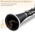 thumbnail image 4 of Clarinete Ktaxon Sib de Baquelita con 17 Llaves Kit Intermedio, 4 of 7