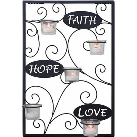 Mainstays 5 Tealight Expressions Sconce - Walmart.com