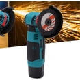 thumbnail image 6 of 12V Brushless Angle Grinder Multifunctional Rechargeable Handheld Polisher Electric Cutting Grinding Tool US Plug AC 100-240V for Metal Wood DIY Projects (US Plug 1 Battery), 6 of 9