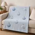 thumbnail image 5 of Ouuluon Flannel Throw Blanket, 59x39 inch Soft Decorative Cover for Sofa and Bed, 5 of 6