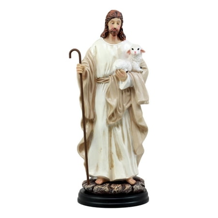 - Jesus Christ The Lamb Of God Devotional Statue 10.25