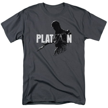 Platoon Shadow Of War Mens Short Sleeve Shirt (War Commander Best Platoon)