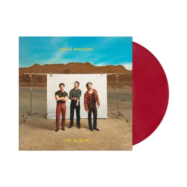 Jonas Brothers - The Album - Limited Edition Apple Red Colored Vinyl LP - Music & Performance - Vinyl