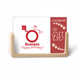 thumbnail image 1 of Constellation Fate Birthday Celebration Scorpio Desk Calendar Desktop Decoration 2023, 1 of 3