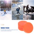 thumbnail image 3 of 3 Pcs Palets de Hockey Extérieurs Remplacement pour Jeu (Orange), 3 of 8