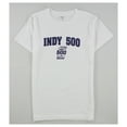 thumbnail image 2 of Indy 500 Mens Logo Print Graphic T-Shirt, White, Small, 2 of 2