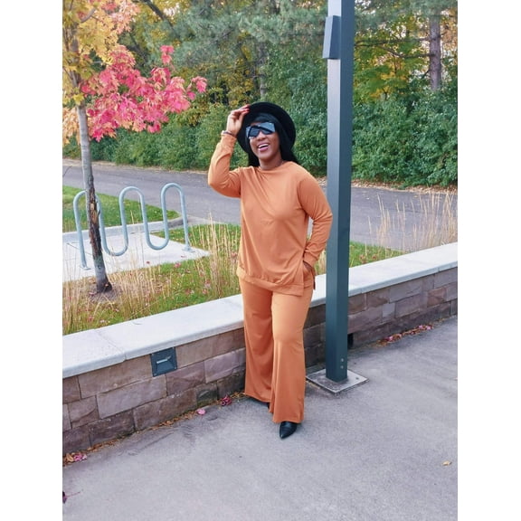 Aella Outfits for Women Pants Sets Gold For Women