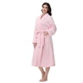 thumbnail image 1 of Bata larga de felpa suave y acogedora Yurhap para mujer, 1 of 6