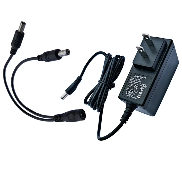 12V AC/DC Adapter for Model BC12V300 5.5, SBC12V300 5.5mm Dog Fence System Battery Charger Universal Power Supply Cord Cable PS Wall Home Charger