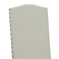thumbnail image 4 of Nancy Victorian Nail Head Accented Light Beige Fabric Accent Dining Chair, Set of 2, 4 of 7