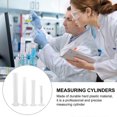 thumbnail image 3 of 4pcs Transparent Plastic Graduated Tube Liquid Measurement Graduated Cylinder, 3 of 3