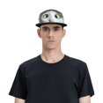 thumbnail image 5 of Kdxio Funny Cat Print Snapback Hat for Men Women,Adjustable Baseball Cap, 5 of 7