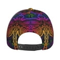 thumbnail image 6 of Fotbe Indian Mandalas Dragonfly Baseball Cap, Indian Mandalas Dragonfly Print Dad Hat,Outdoor Hat,Adjustable Sports Cap, Perfect For Activities, 6 of 9