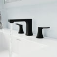 thumbnail image 5 of ANZZI 2-Handle 3-Hole 8 in. Widespread Bathroom Faucet With Pop-up Drain in Matte Black, 5 of 8