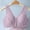 Purple, variant on Swuxness Women's Wireless Plus Size Bras Front Closure Honeycomb Thin Push Up Comfortable Breathable