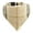 Brown, variant on British Style Cat Collar Set with Gentleman Bow Tie and Triangle Scarf, Fashionable and Adjustable, White XS