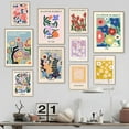 thumbnail image 4 of Abstract Colorful Flower Matisse Canvas Painting Living Room Bedroom Mural High Definition Spray Painting Decorative Painting Core, 4 of 6