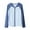 Blue, variant on AUNVITO Kids Sun Protection Hooded Jacket UV Protective Breathable Ice Silk Lightweight Loose Fit Casual Coat Spring Summer Outdoor Travel Outerwear