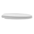 thumbnail image 5 of Heavy Duty Round Front Soft Close Toilet Seat Cover with Hassle-Free Installation Kit, Push to Quick Release Hinges, Slow Close No Slam Seat for American Standard, Kohler, Toto Toilet, White, 5 of 7