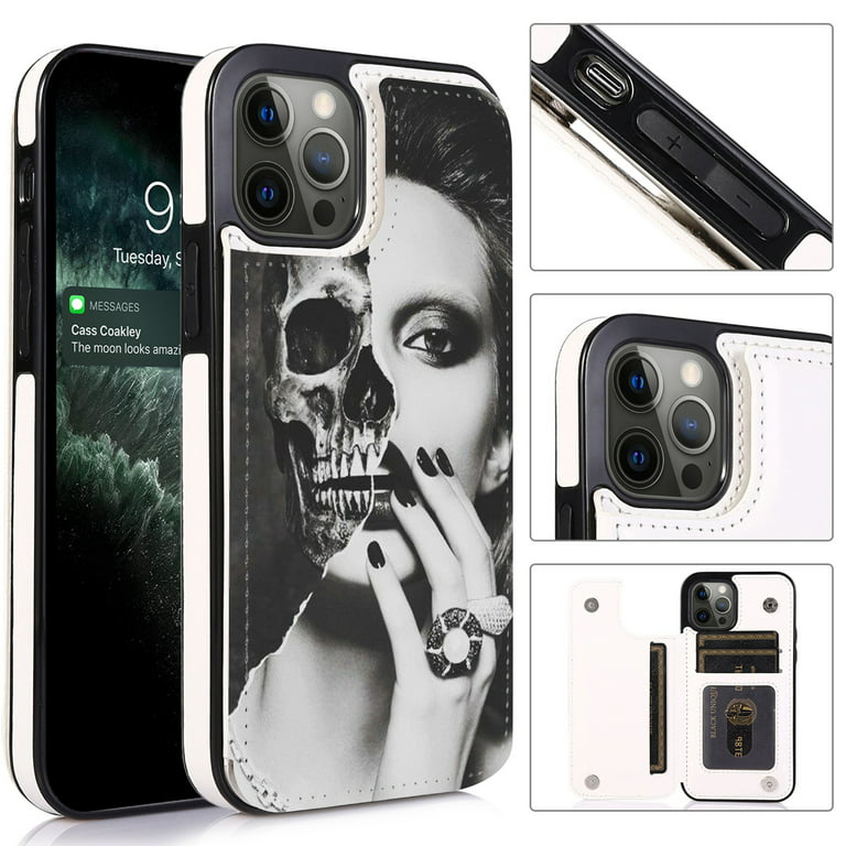 Shockproof Wallet Card Holder Clear Case For iPhone 15 Pro Max 14 13 11 12  XR 87