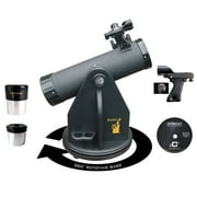 Galileo Dobsonian Table Top Telescope, Black, 500x80mm