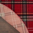 thumbnail image 6 of Nourison Grafix Plaid Red 5'3" x ROUND Area Rug, (5 Round), 6 of 12