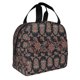 thumbnail image 2 of Disketp Retro Floral for Insulated Lunch Bag for Women and Men, Perfect for Work, Hiking, Picnic, 2 of 8
