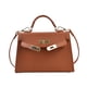 thumbnail image 3 of Bolso cuadrado pequeño portátil con cierre de textura, bolso de hombro clásico combinable para mujer, bolso de moda de PU, 3 of 6