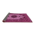 thumbnail image 2 of Ahgly Company Indoor Round Medallion Pink Traditional Area Rugs, 8' Round, 2 of 4