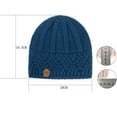 thumbnail image 3 of Ausyst Hats Clearance! Women Fashion Keep Warm Winter Hats Knitted Wool Hemming Hat, 3 of 4