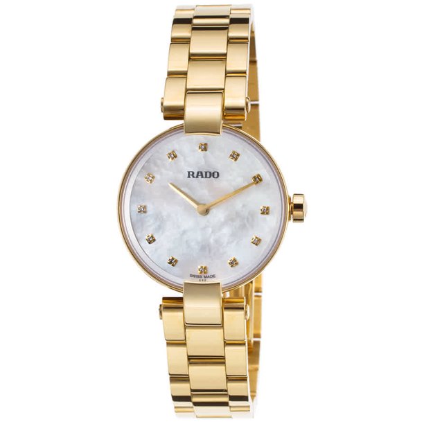 Rado Rado Couple White Mother Of Pearl Diamond Dial Ladies Watch R22857923 Walmart Com Walmart Com