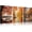 Orange-2, variant on Fall Forest Canvas Wall Art 3Pcs Autumn Landscape Pictures