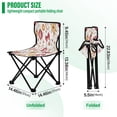 thumbnail image 3 of 600D Oxford Camping Chair Portable Foldable Chair Supports 220 lbs for Picnic, Fishing, Backpacking Delicate Christmas Ornaments, 3 of 8