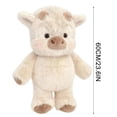 thumbnail image 3 of Luckky Fluffy Highland Cow Plush Plaything,Soft Furry Stuffed Running Cow Animal Doll,for Stress Relief and Emotional Comfort,Fluffy Companion Plaything for Adults Alike, 3 of 9