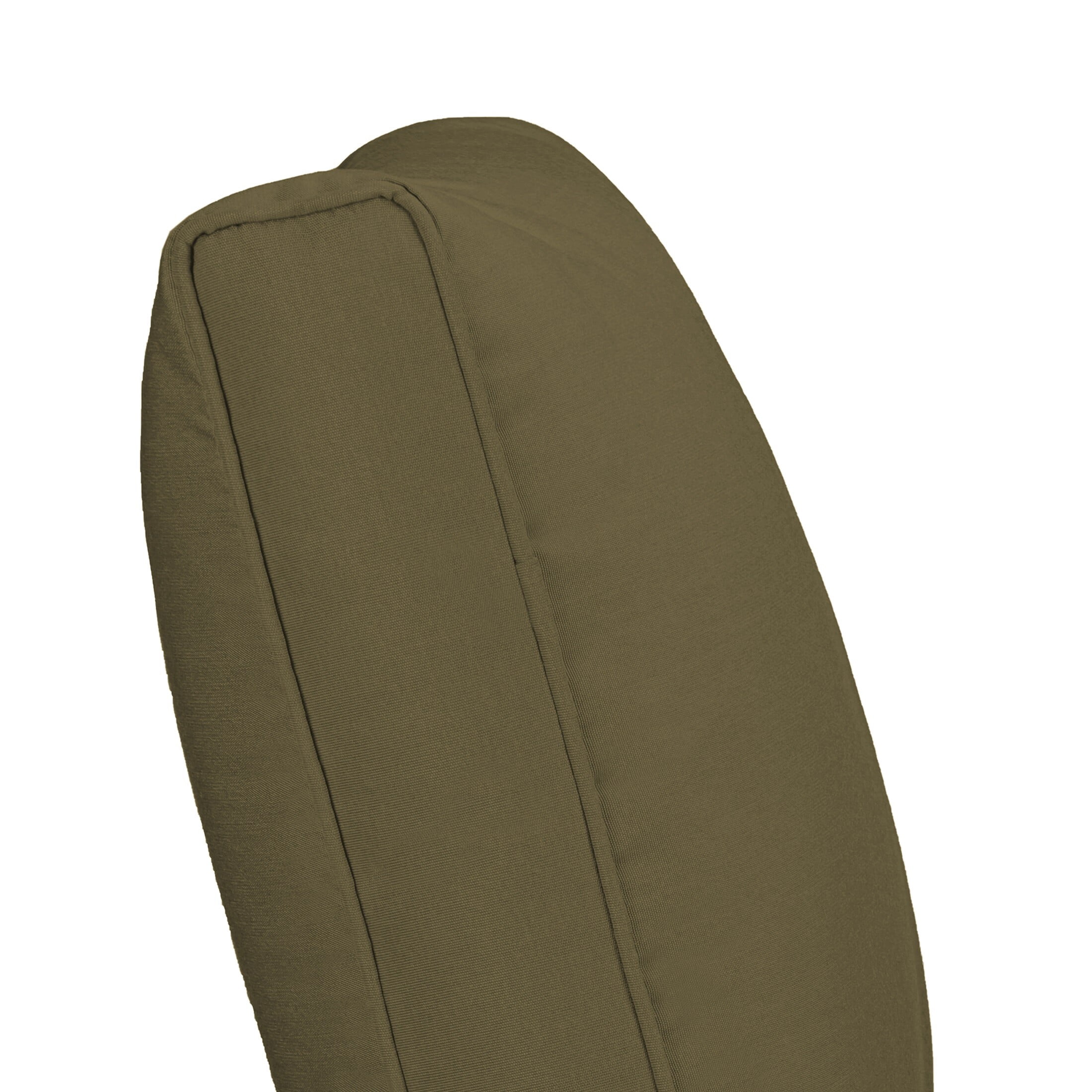 UIXE Outdoor Deep Seat Cushion Set, Patio Furniture Cushions & Back Pad, Water-Resistant Sectional Sofa Cushions for Bistro Chair - Brown