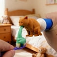 thumbnail image 3 of Funny Pet Toothpaste Dispenser, Novelty French Bulldog & Orange Cat Figurine with Simulated Paste Effect, Decorative Desk Ornament & Gift for Pet Lovers, Material: Resin, 3 of 5