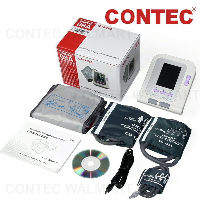 Contec CONTEC Fully Automatic Upper Arm Blood Pressure Monitor 3