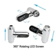 thumbnail image 6 of LANFENG Shower Thermometer Second Generation Led Digital Display Baby Bath Water Fahrenheit Celsius Thermometer °Rotating Screen for  Bathroom Kitchen, 6 of 9