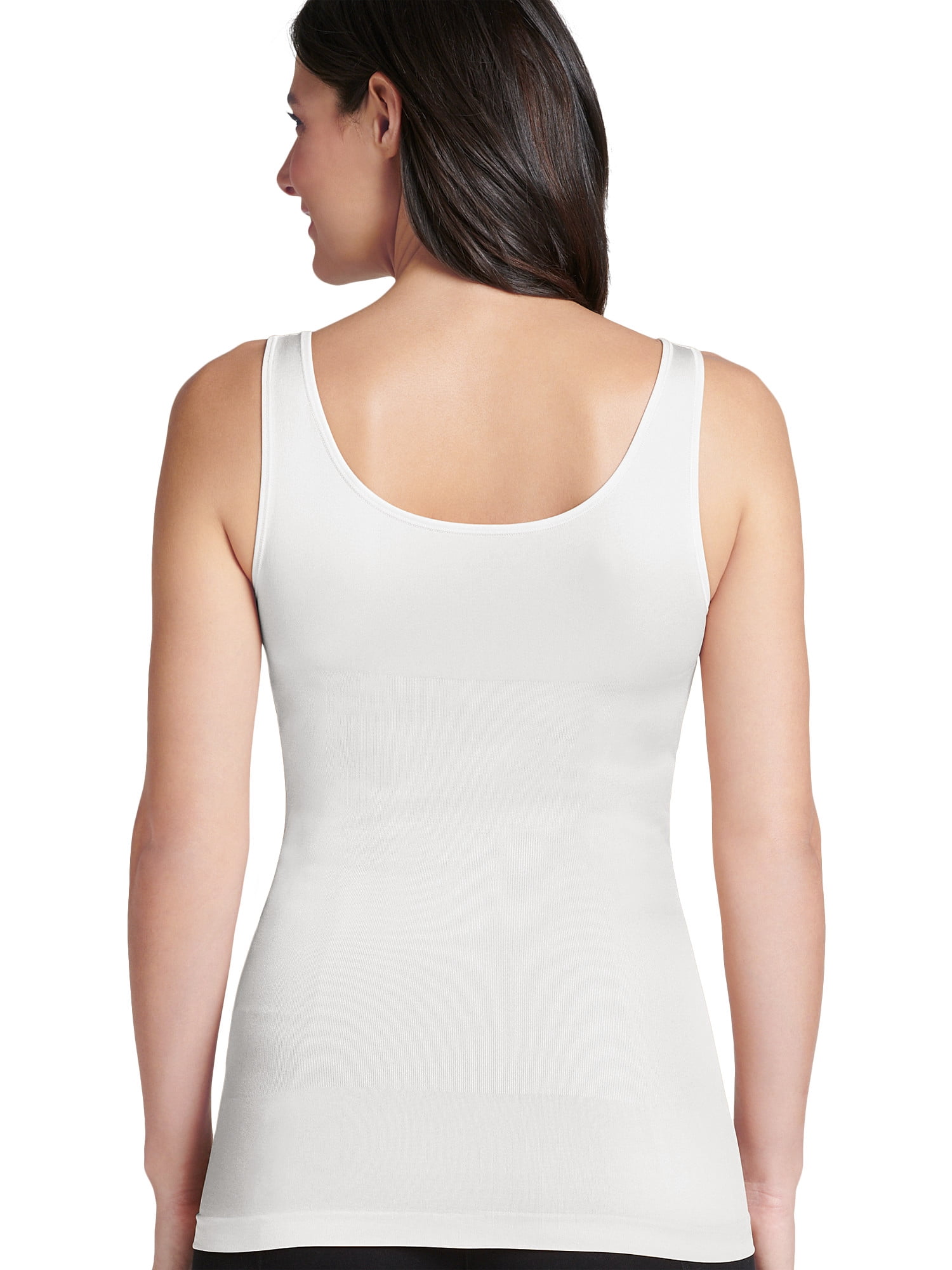 Jockey Essentials Women's Slimming Tank, Everyday Shapewear, Body Slimming Top, Compression Tank, Sizes Small-4XL, 5350