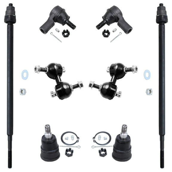 Detroit Axle - Front Sway Bar Links Lower Ball Joints Inner & Outer Tie Rods Replacement for 2003-2011 Honda Element