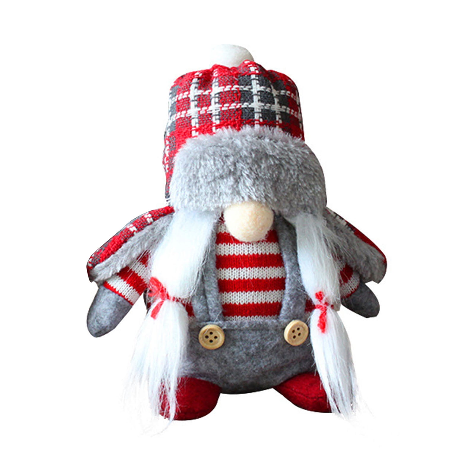 Cartoon Gnome Old Man Forest Elf Faceless Christmas Doll Plush Toy Ornaments New 