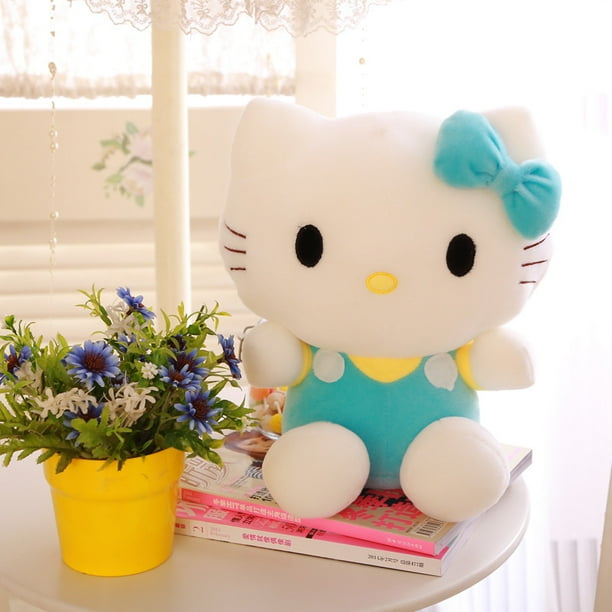 Venta al por mayor de juguetes de peluche rellenos de gato KT de felpa HelloKitty de dibujos animados para muñeca de máquina de garra