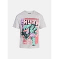 thumbnail image 5 of Marvel Comics Men's and Big Men's Hulk Smash Graphic Tee, Sizes S-3XL, 5 of 5