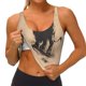 thumbnail image 3 of Fotbe Child And Lion Sketch Sujetador Deportivo Largo sin Aros para Mujer con Almohadillas y Soporte Medio, Transpirable y Absorbente, Camiseta Tipo Chaleco o Tank Top-Small, 3 of 8