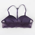 thumbnail image 3 of PENGXAING Wuffmeow Womens Front Closure Lace Racer Back Racerback Push Up Bras Seamless Bra set, 3 of 6