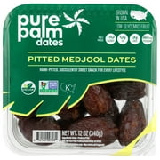 Pure Palm "Pit Free" Medjool Dates, 12 oz